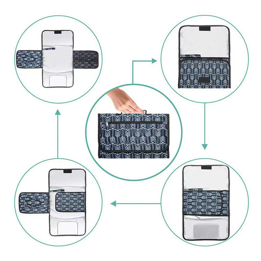 Foldable Baby Diaper Changing Pad Waterproof