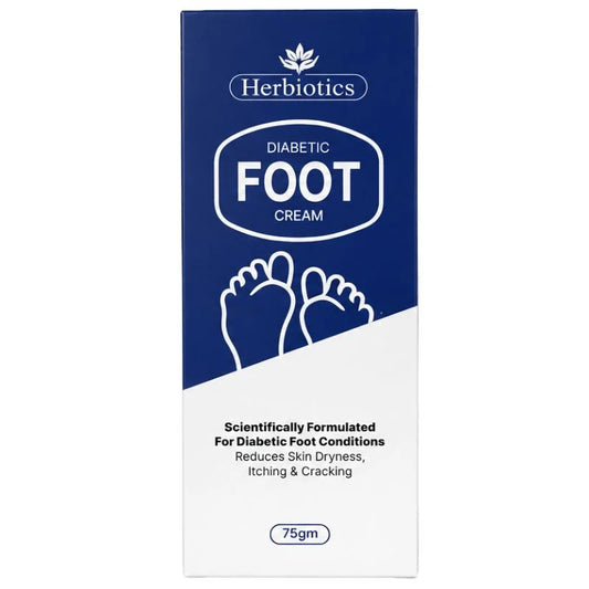 Herbiotics Oxipro Diabetic Foot Cream | Intensive Moisturizing Cream for Dry, Cracked & Itchy Feet | 75g