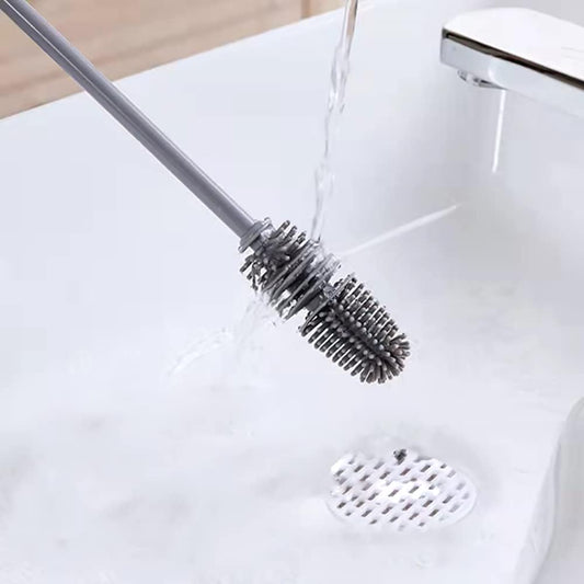Famedeals.pk™ - Long Handle Silicone Cleansing Brush (PACK OF 2)