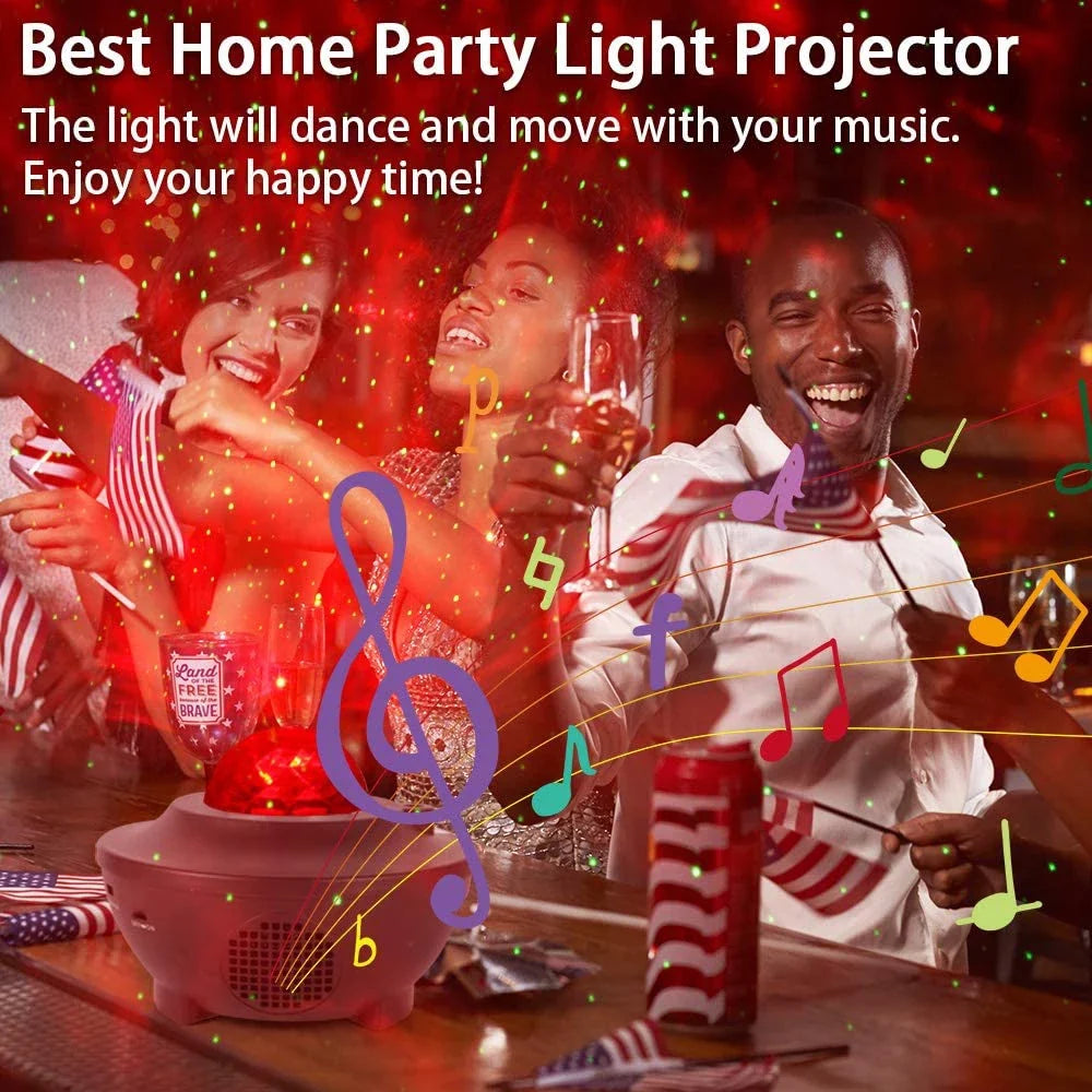 Famedeals™ - Star Projector Galaxy Night Light