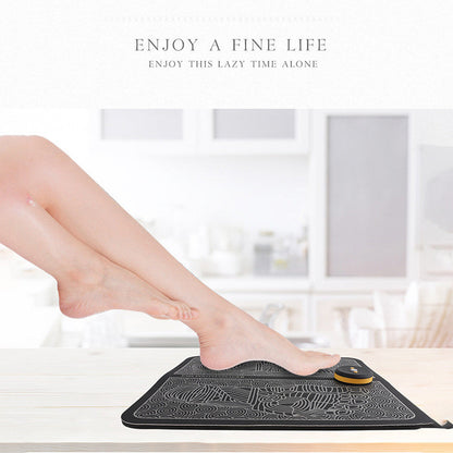 EMS Foot Massager Pad Portable Foldable Massage Mat Muscle Stimulation Improve Blood Circulation Relief Pain Relax Feet