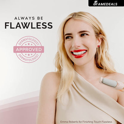 Famedeals™ - Finishing Touch Flawless Pedi Electronic Tool File and Callus Remover, Pedicure