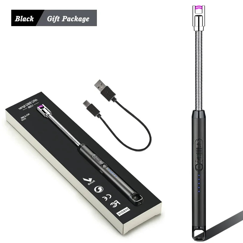 Famedeals™ - Windproof Electric Rechargeable Lighter With Flexible Neck