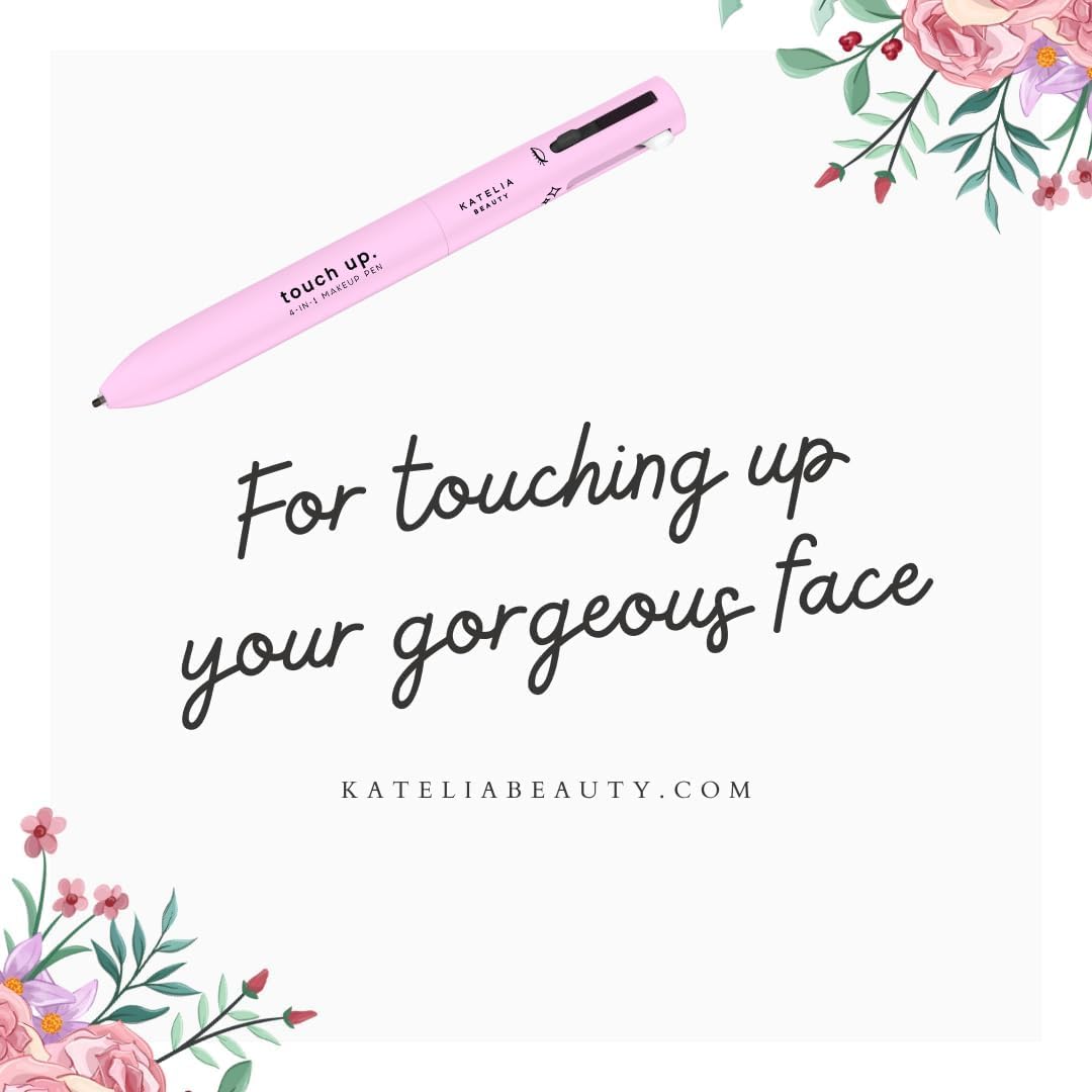 4-In-1 Makeup Pen Touch-Up Pen Makeup Eyebrow Pencil Waterproof 4 Colors Multi-Function Makeup Beauty Pen