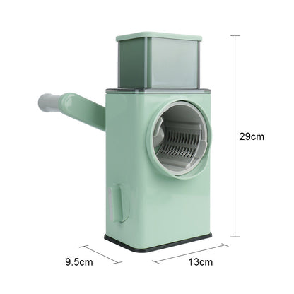 Famedeals™ - 3 in 1 Rotary Vegetable Slicer - Big Size