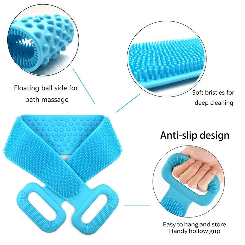 Famedeals™ - Exfoliating Body Silicone Brush Scrub
