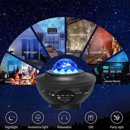 Famedeals™ - Star Projector Galaxy Night Light