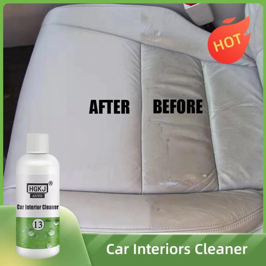Hgkj 13 Car Leather Seat Interiors Cleaner plastic Foam Cleaner