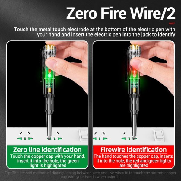 Famedeals.pk™ - Mini Voltage Tester Pen LED Circuit