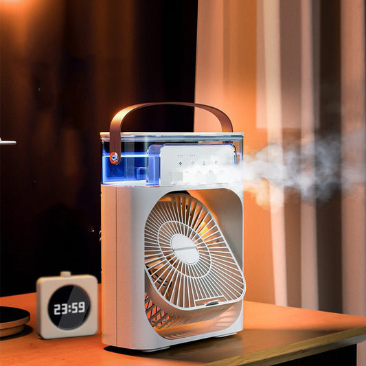 Famedeals.pk™ - 3 In 1 Air Humidifier Water Cooling Fan