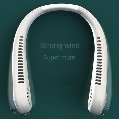Famedeals™ - Rechargeable Air Cooler 3 Speed Neck Fan