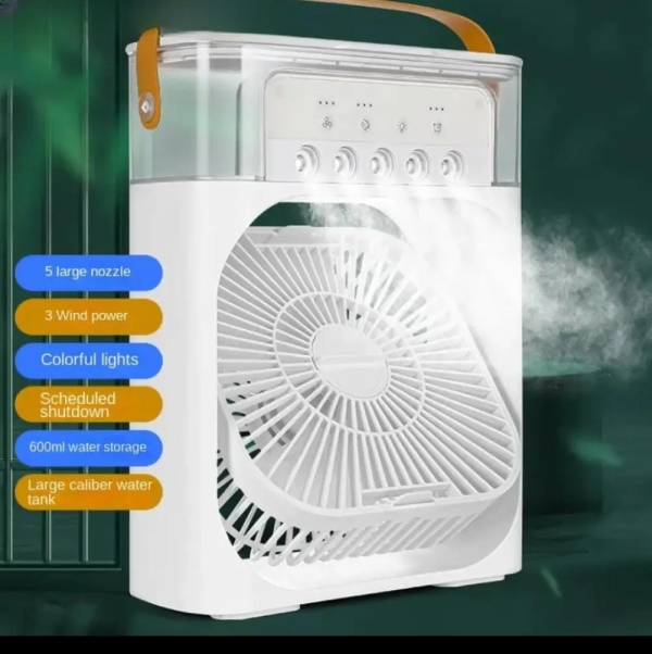 Famedeals.pk™ - 3 In 1 Air Humidifier Water Cooling Fan
