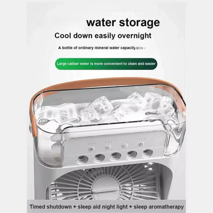 Famedeals.pk™ - 3 In 1 Air Humidifier Water Cooling Fan