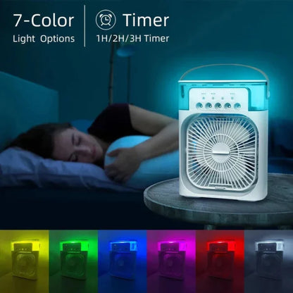 Famedeals.pk™ - 3 In 1 Air Humidifier Water Cooling Fan