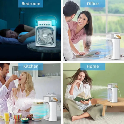 Famedeals.pk™ - 3 In 1 Air Humidifier Water Cooling Fan