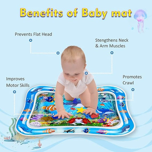 Famedeals™ - Water Play Mat For Infants, Toddlers