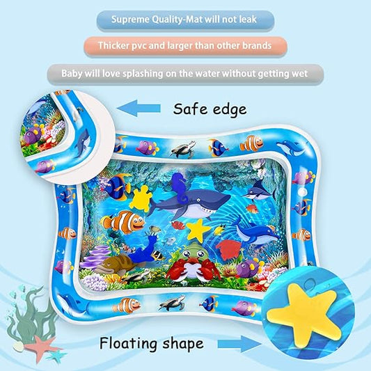 Famedeals™ - Water Play Mat For Infants, Toddlers