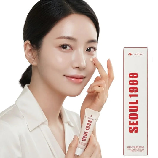 SEOUL 1988 Black Ginseng Retinal Cream | Anti-Aging Cream with Liposomal Retinal, Black Ginseng & Bakuchiol | Helps Reduce Wrinkles & Dark Spots | Korean Skincare