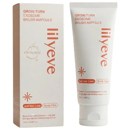 LILYEVE Grow Turn Exosome Ampoule | Hair Growth Ampoule with Nano Exosomes, Caffeine & Biotin | Scalp Care & Hair Strengthening Treatment